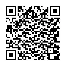 Kod QR dla numeru telefonu +17742000166