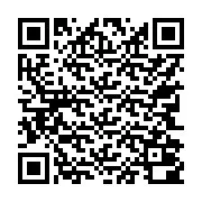 QR код за телефонен номер +17742000168