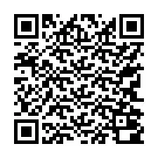 QR kód a telefonszámhoz +17742000170