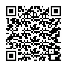 QR код за телефонен номер +17742000191