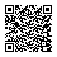 Kode QR untuk nomor Telepon +17742000202