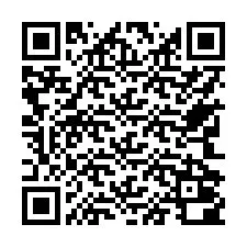 Kode QR untuk nomor Telepon +17742000207