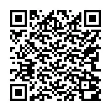 Kod QR dla numeru telefonu +17742000209