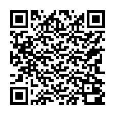 QR код за телефонен номер +17742000251