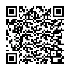 QR код за телефонен номер +17742000268