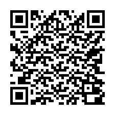 QR kód a telefonszámhoz +17742000269