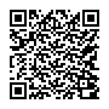 QR код за телефонен номер +17742000271