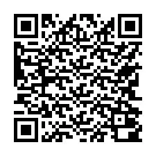 Código QR para número de telefone +17742000276