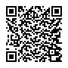 QR код за телефонен номер +17742000278