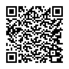 Kod QR dla numeru telefonu +17742000279
