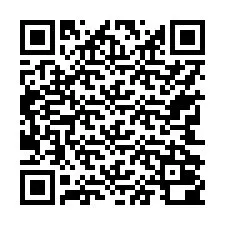 Kode QR untuk nomor Telepon +17742000285