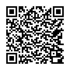 Codice QR per il numero di telefono +17742000297