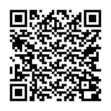 QR-code voor telefoonnummer +17742000299