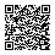 Kod QR dla numeru telefonu +17742000305