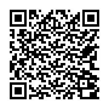 Codice QR per il numero di telefono +17742000307