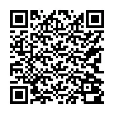 QR-koodi puhelinnumerolle +17742000321