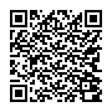 Codice QR per il numero di telefono +17742000324