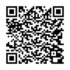 QR-kood telefoninumbri jaoks +17742000326