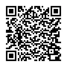 QR-koodi puhelinnumerolle +17742000358