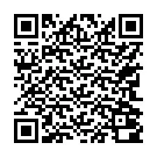 QR-kood telefoninumbri jaoks +17742000359