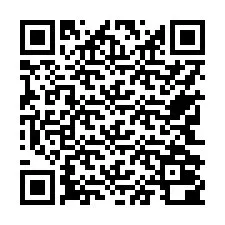 QR-code voor telefoonnummer +17742000367