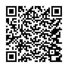 QR-kood telefoninumbri jaoks +17742000373
