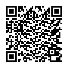 Código QR para número de telefone +17742000397