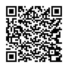 QR kód a telefonszámhoz +17742000420