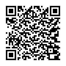 QR-code voor telefoonnummer +17742000430