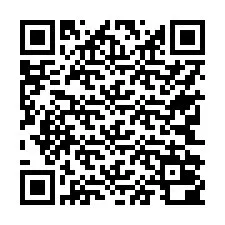 QR-код для номера телефона +17742000432