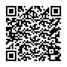 QR-kood telefoninumbri jaoks +17742000441