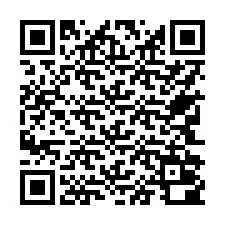 QR код за телефонен номер +17742000463