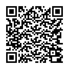 QR kód a telefonszámhoz +17742000482