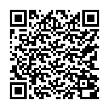 Kod QR dla numeru telefonu +17742000491