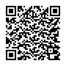 Kode QR untuk nomor Telepon +17742000498