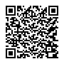 Kod QR dla numeru telefonu +17742000531