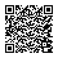 Código QR para número de teléfono +17742000583