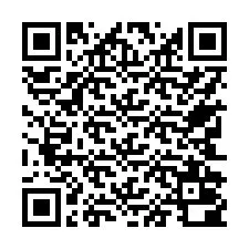 QR-код для номера телефона +17742000593