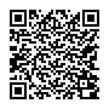 Kode QR untuk nomor Telepon +17742000595