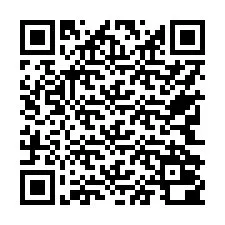 QR код за телефонен номер +17742000623