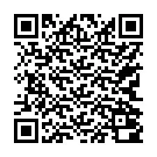 Kod QR dla numeru telefonu +17742000631