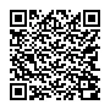 Kode QR untuk nomor Telepon +17742000668