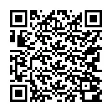 Kod QR dla numeru telefonu +17742000670