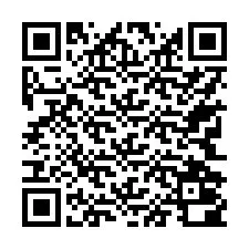 Kode QR untuk nomor Telepon +17742000725
