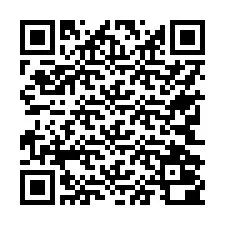 QR код за телефонен номер +17742000732