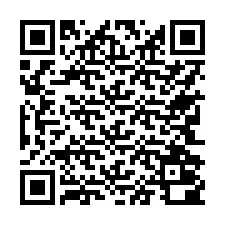 QR kód a telefonszámhoz +17742000766