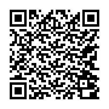 Codice QR per il numero di telefono +17742000775