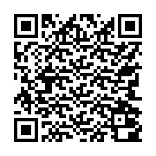 电话号码二维码 +17742000784