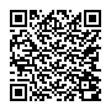 QR код за телефонен номер +17742000789