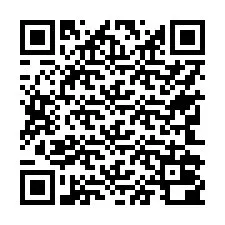 Kod QR dla numeru telefonu +17742000812